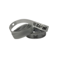 Zefal PVC Tapes Anti-Puncture Rim Strip - 2 pcs - 28" for Road - 18 mm width - Grey