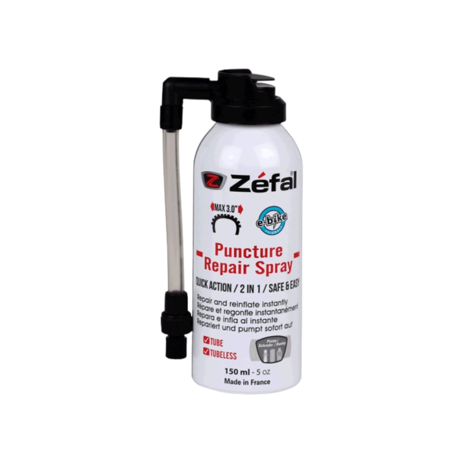 Zefal Repair Spray 150ml DONT ACTIVATE $65 DG CHARGE