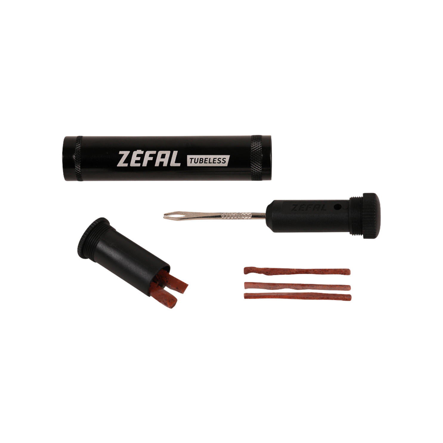 Zefal Tubeless Repair Tool - Black Tube W Clip