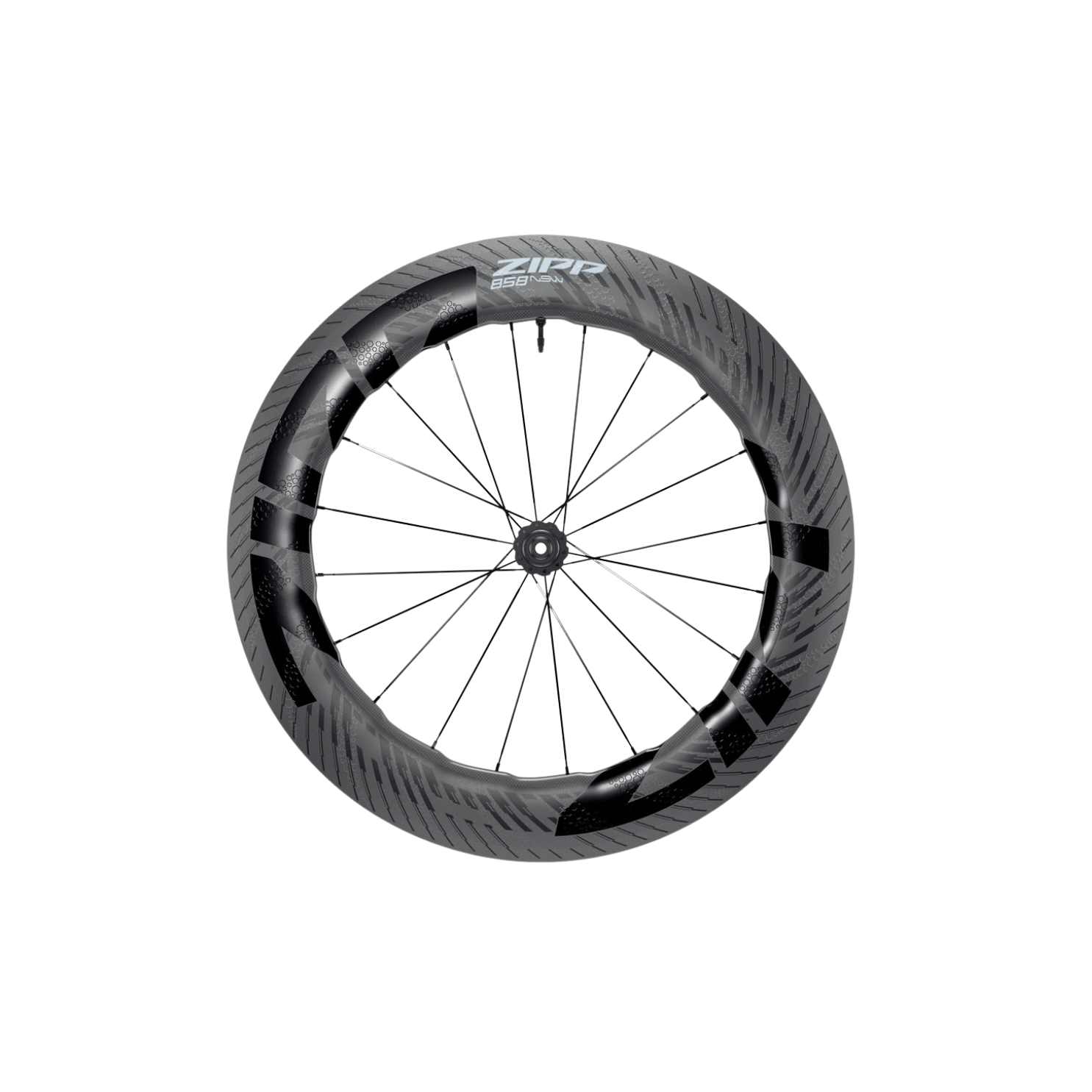 Zipp 858 NSW Tubeless Disc Brake Wheels (Hookless)