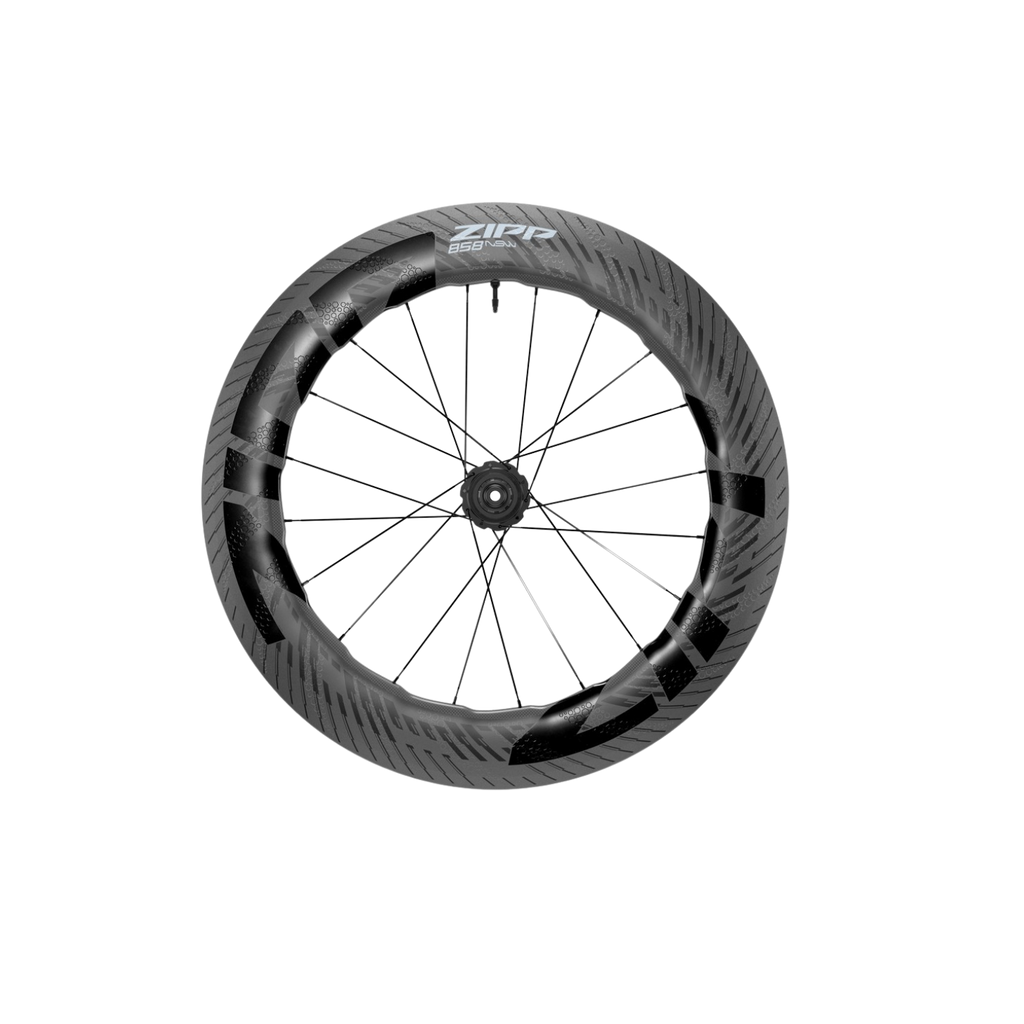 Zipp 858 NSW Tubeless Disc Brake Wheels (Hookless)