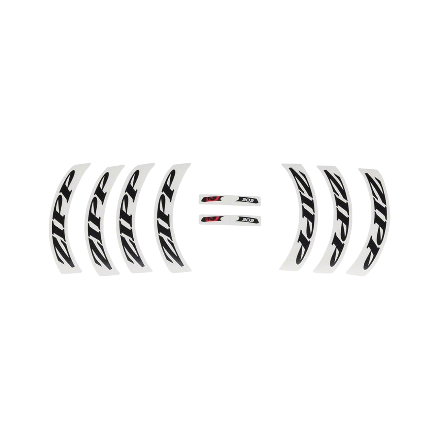 Zipp Decal Set 1 Wheel 303 Zipp Logo Matte Blk