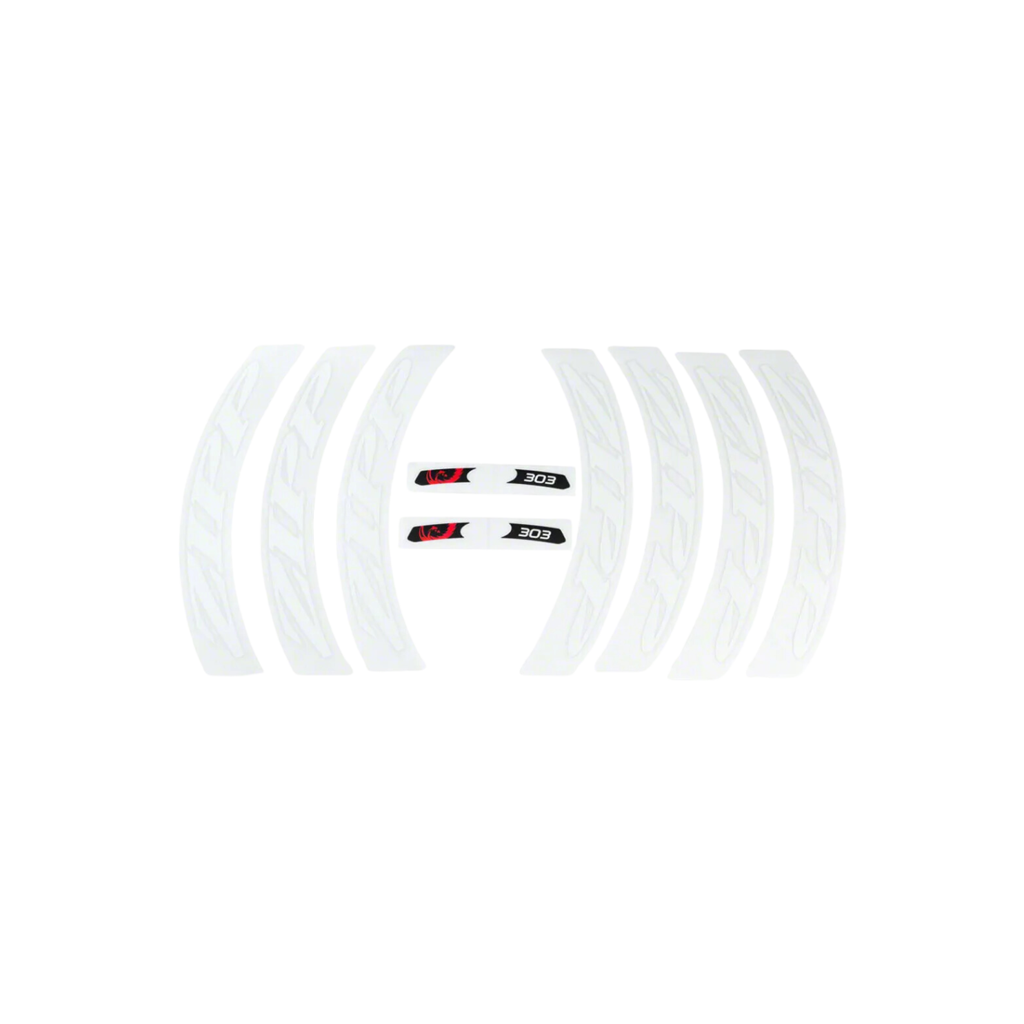 Zipp Decal Set 1 Wheel 303 Zipp Logo Matte White – CCACHE