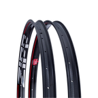 Zipp Rim Front 3ZERO Moto Tless 29 32H Silver/Rs Red Graphic