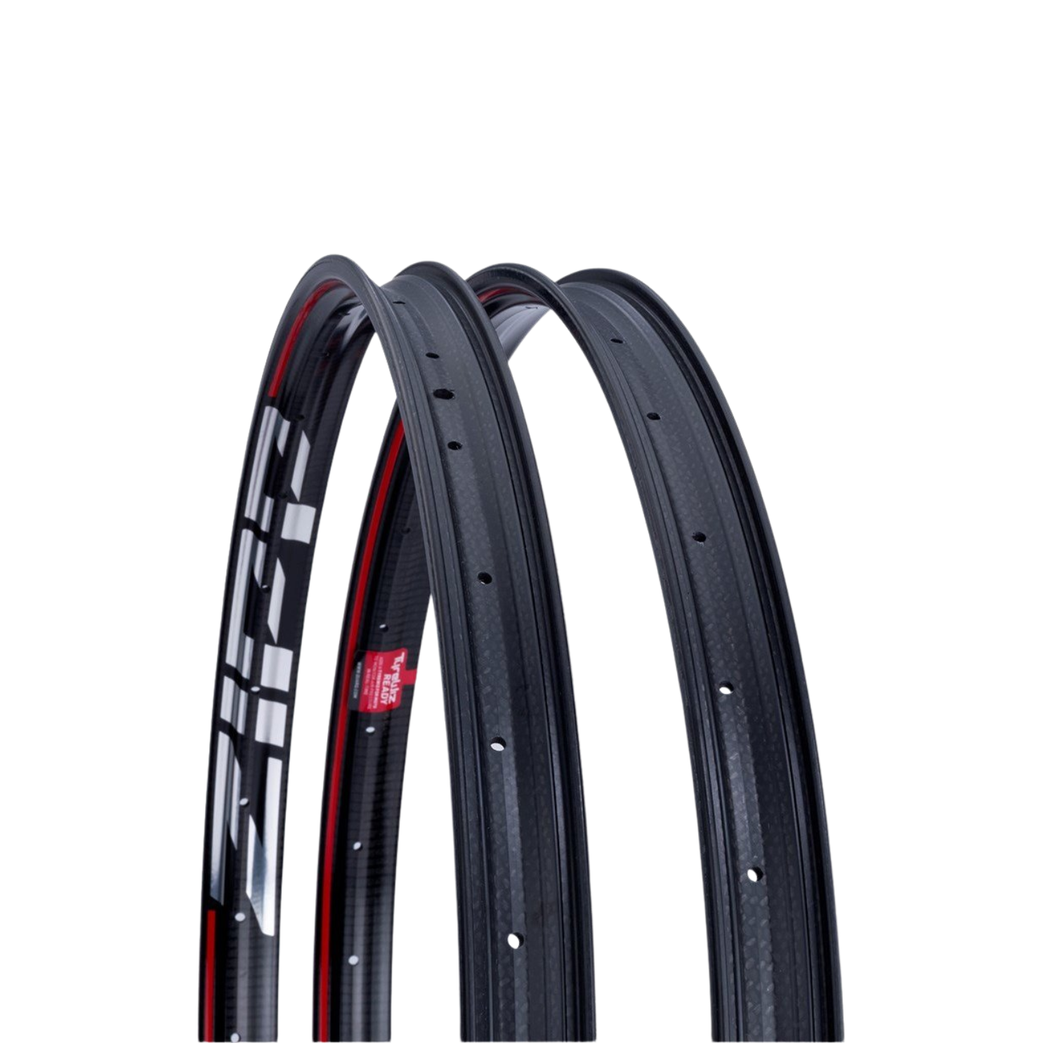 Zipp 后轮辋 3ZERO Moto Tless 29 32H 板岩/Rs 红色图案