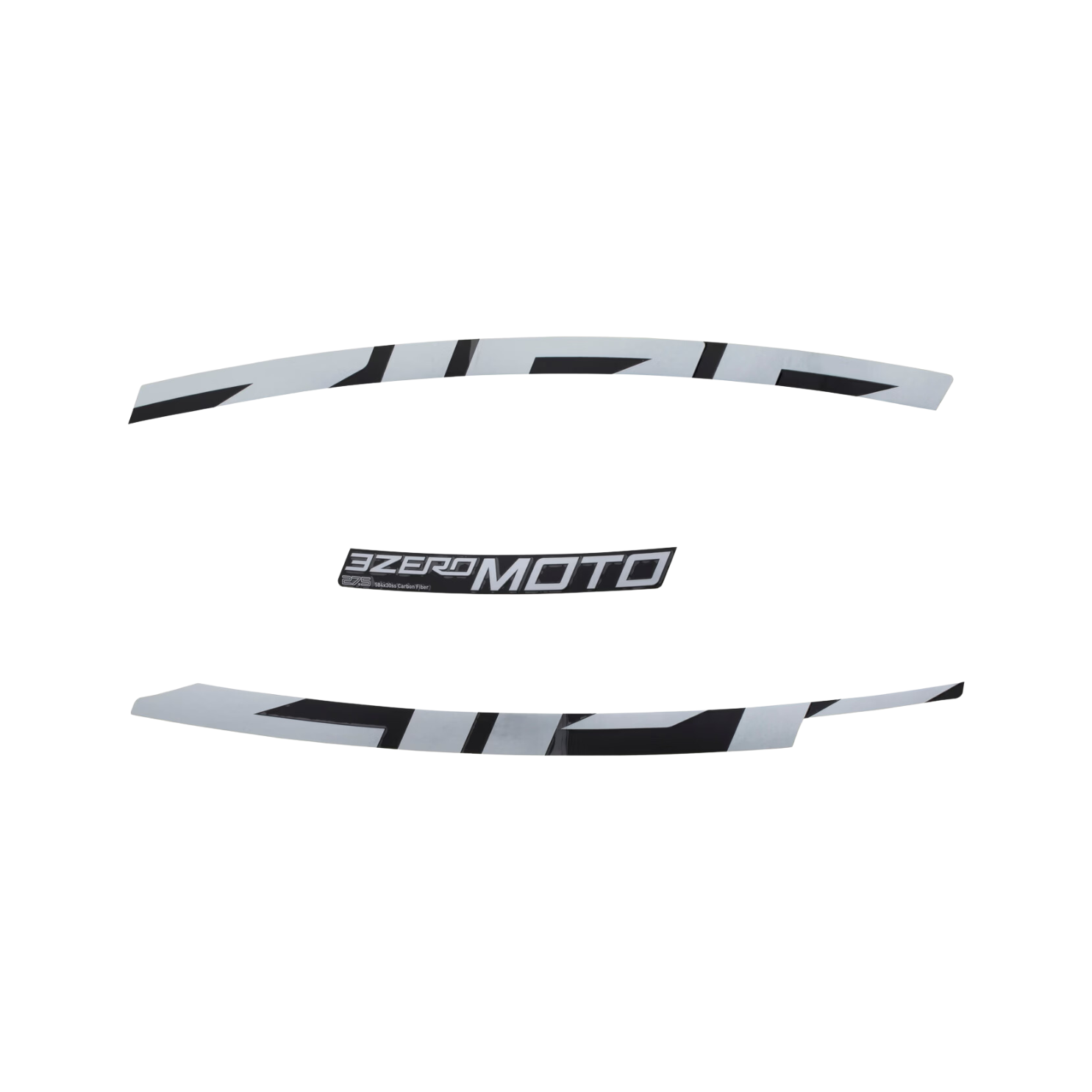 Zipp SERVICE - Single rim decal 3ZERO 27.5 Silver