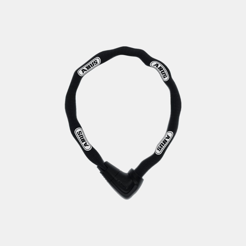 ABUS 钢制 O 型链 9809K/85 - 黑色