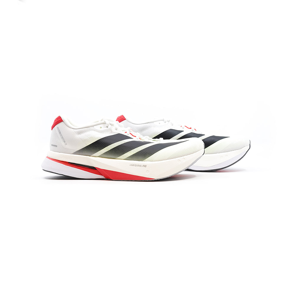 Adidas Adizero Boston 13 - Cloud White/Core Black/Lucid Red