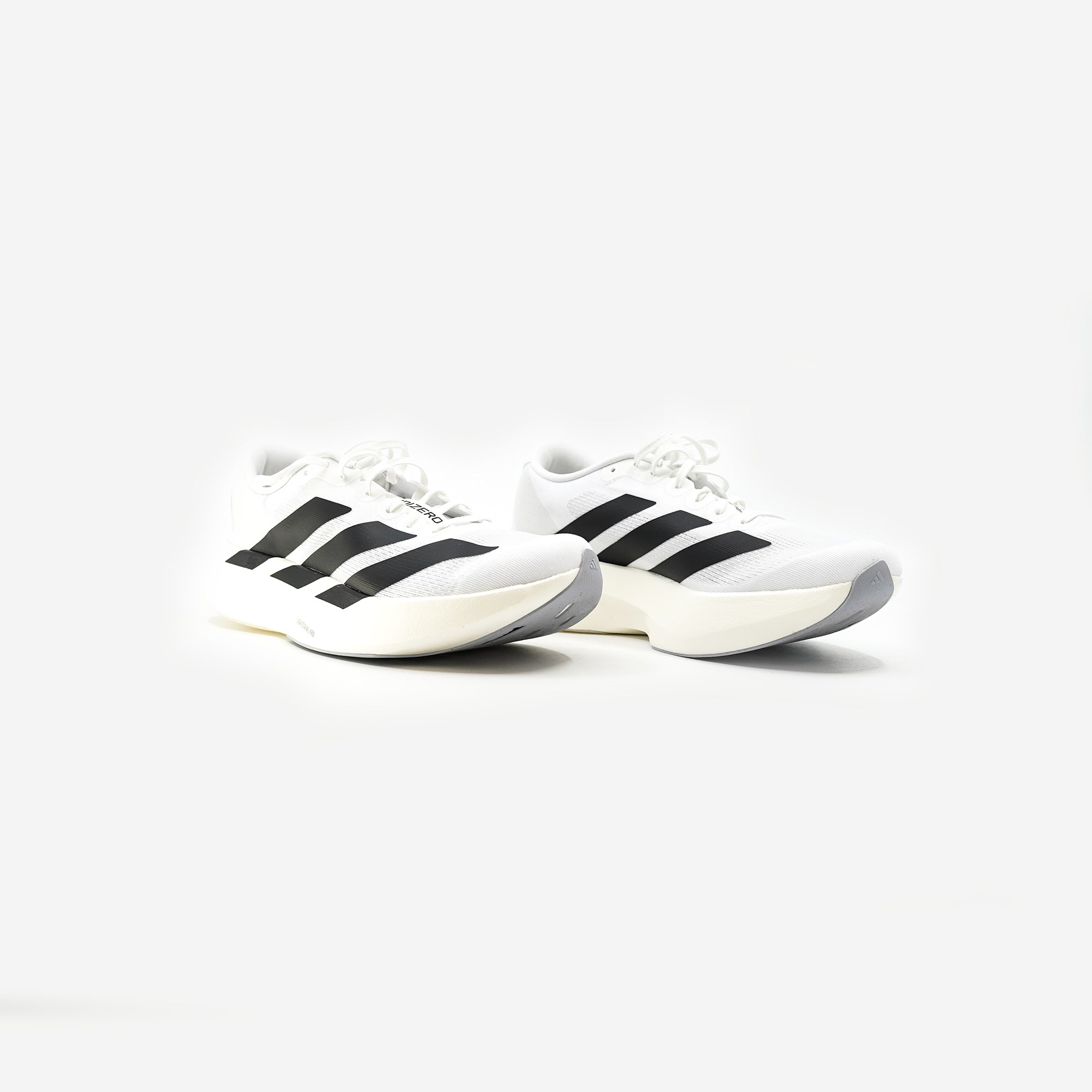 阿迪达斯 Adizero Adios Pro 3 - 水晶白 / 亮柠檬黄 / 渐变蓝