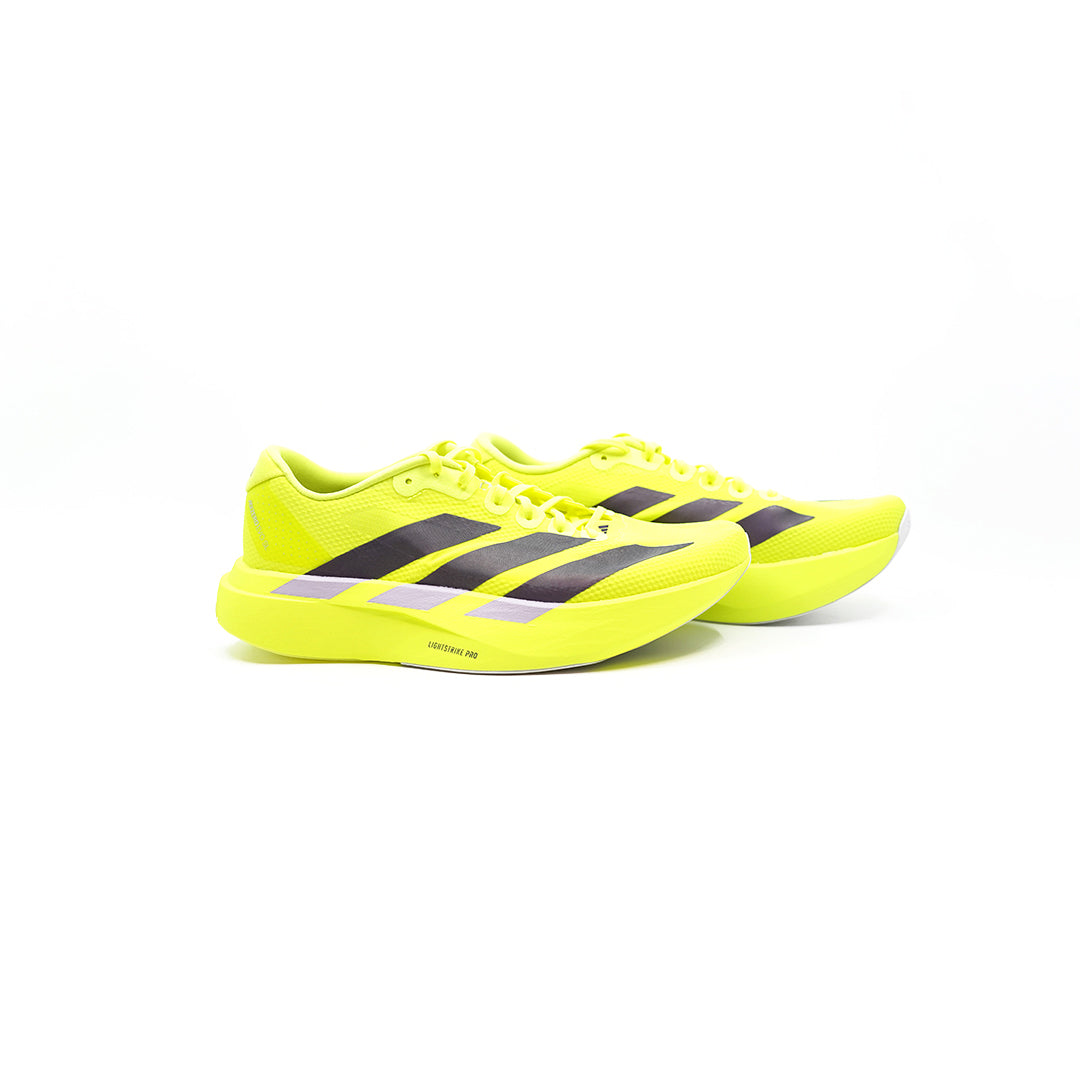 Adidas Adizero Evo SL Woven - Solar Yellow/Aurora Plum/Powder Plum