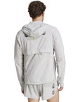 Adidas Adizero HE Ekiden Running Jacket - Grey