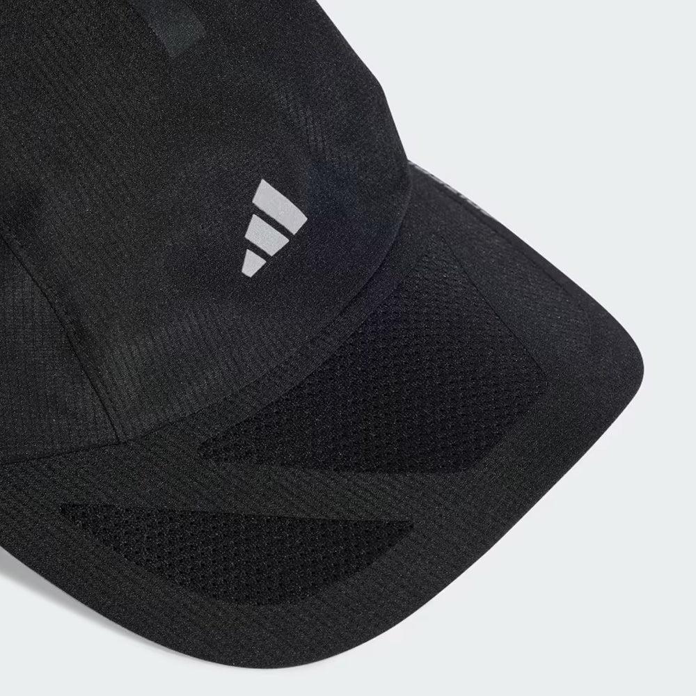 Adidas Adizero Lightweight Climacool Cap - Black/Reflective Silver