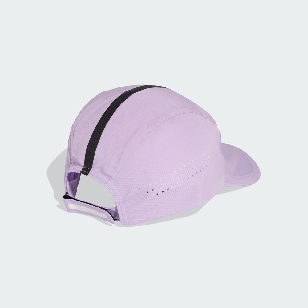 Adidas Adizero Lightweight Climacool Cap - Powder Plum/Solar Yellow (Womens)