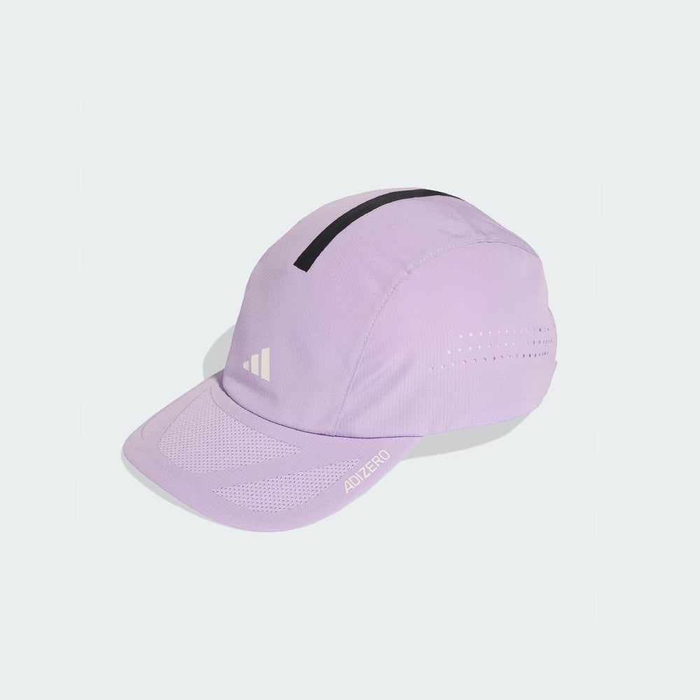 Adidas Adizero Lightweight Climacool Cap - Powder Plum/Solar Yellow (Womens)