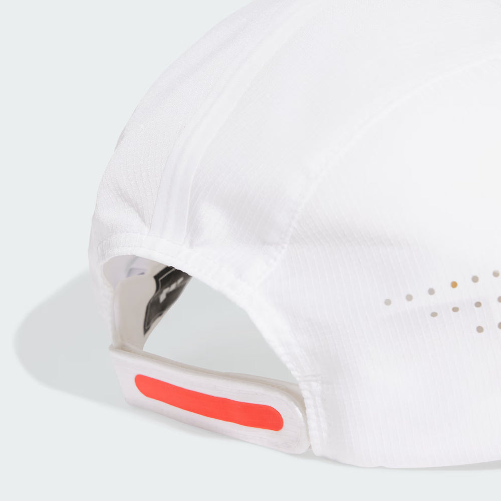 Adidas Adizero Lightweight Climacool Cap - White/Lucid Red