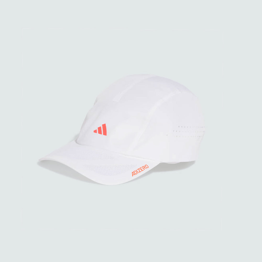 Adidas Adizero Lightweight Climacool Cap - White/Lucid Red