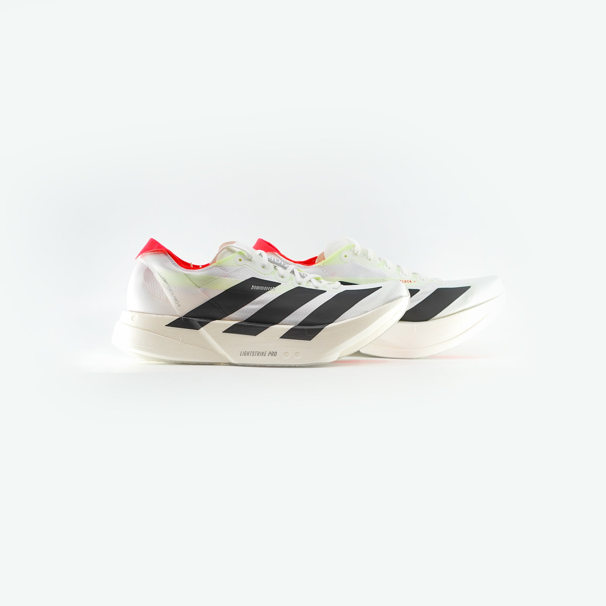 阿迪达斯 Adizero Adios Pro 3 - 水晶白 / 亮柠檬黄 / 渐变蓝