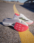 Adidas Adizero Takumi Sen 10 - Cloud White/Core Black/Lucid Red