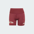 Adidas Adizero Womens NYC Running Leggings - Maroon