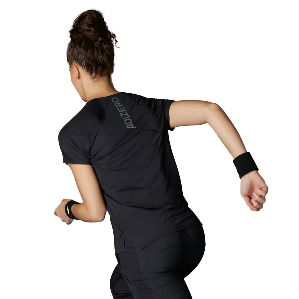 Adidas Adizero Womens Running Tee - Black