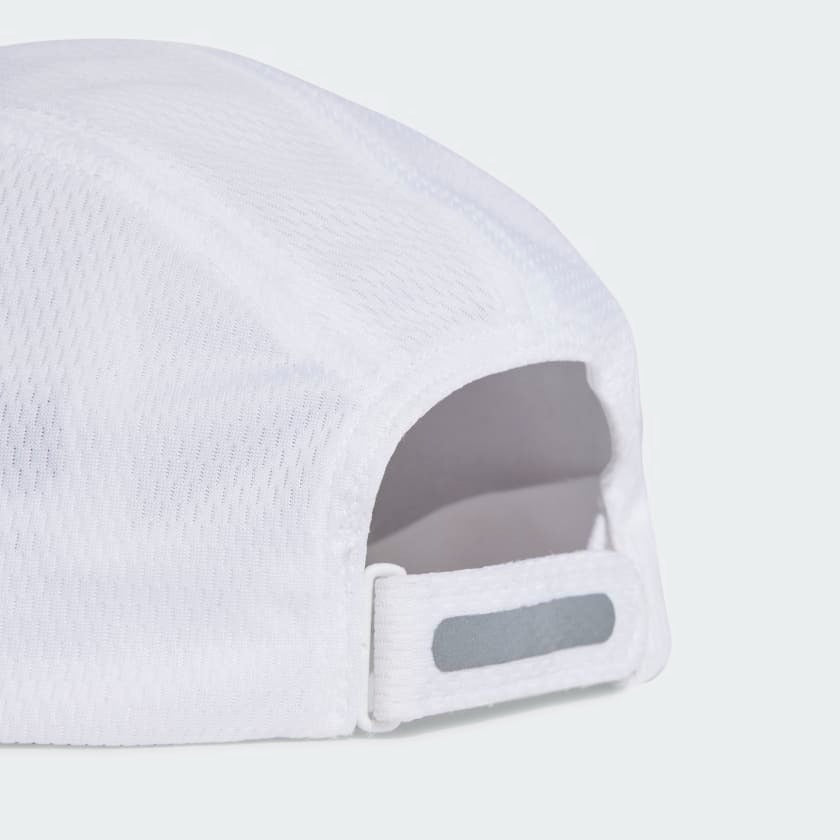 Adidas Running AeroReady 棒球帽 - 白色/反光银色