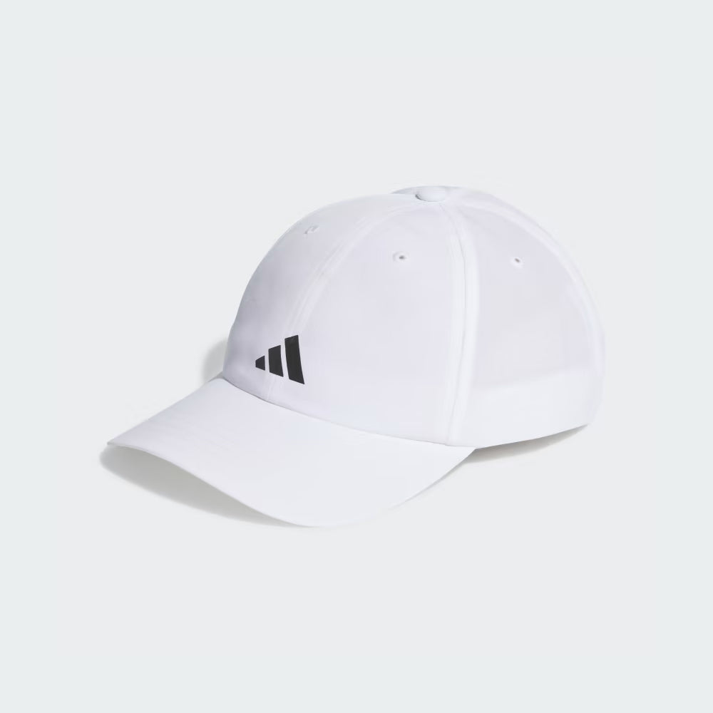 Adidas Running AeroReady 棒球帽 - 白色/反光银色