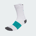 Adidas RunxBoost Socks - White/Pure Teal