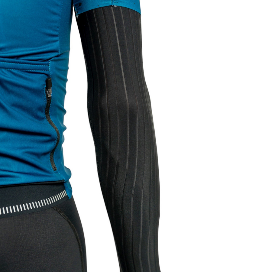 Aero Cycling Gear Aero Arm Sleeves - Black