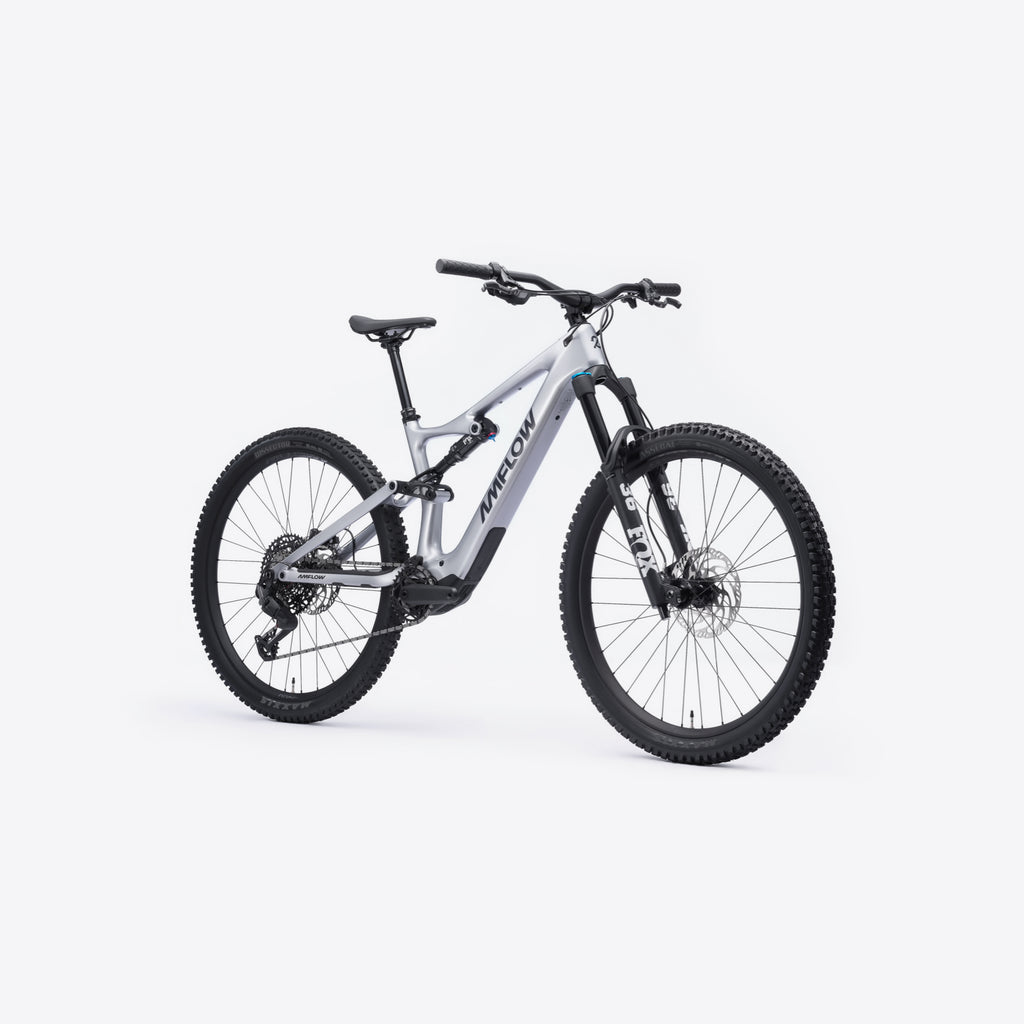 Amflow PL Carbon e-MTB (800 Wh) - Satin Silver