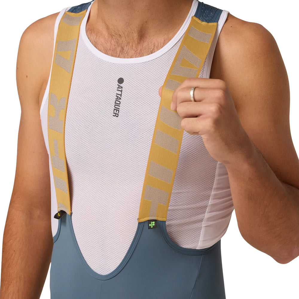Attaquer All Day 3.0 Bib Short - Steel
