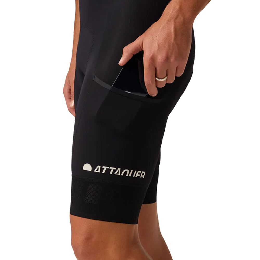 Attaquer All Day 3.0 Cargo Bib Short - Black