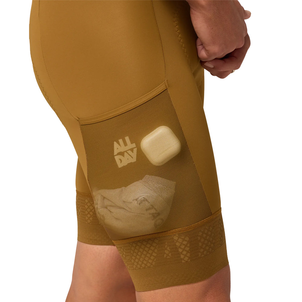 Attaquer All Day 3.0 Cargo Bib Short - Dune