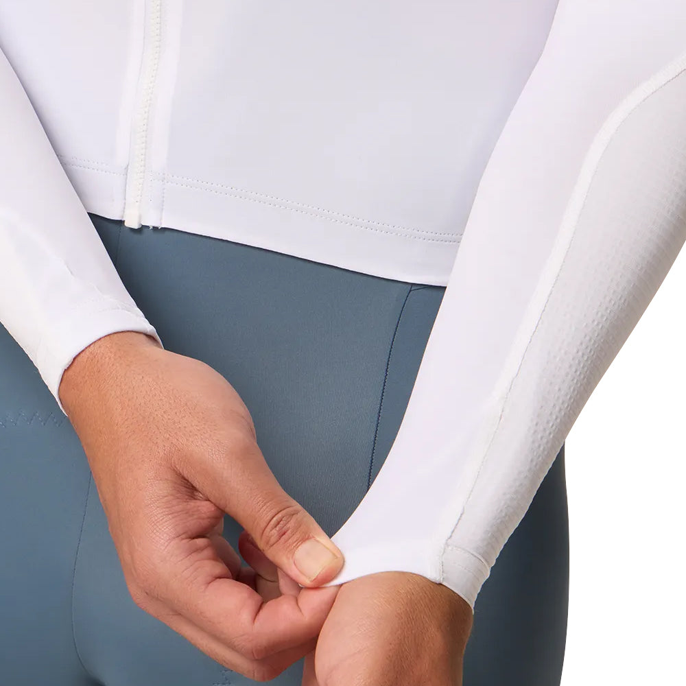 Attaquer All Day 3.0 Lightweight  Long Sleeve Jersey - White