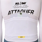 Attaquer All Day 3.0 Lightweight  Long Sleeve Jersey - White
