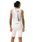 Attaquer Race Bib Short - White