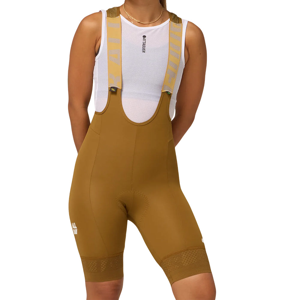 Attaquer Womens All Day 3.0 Bib Short - Dune