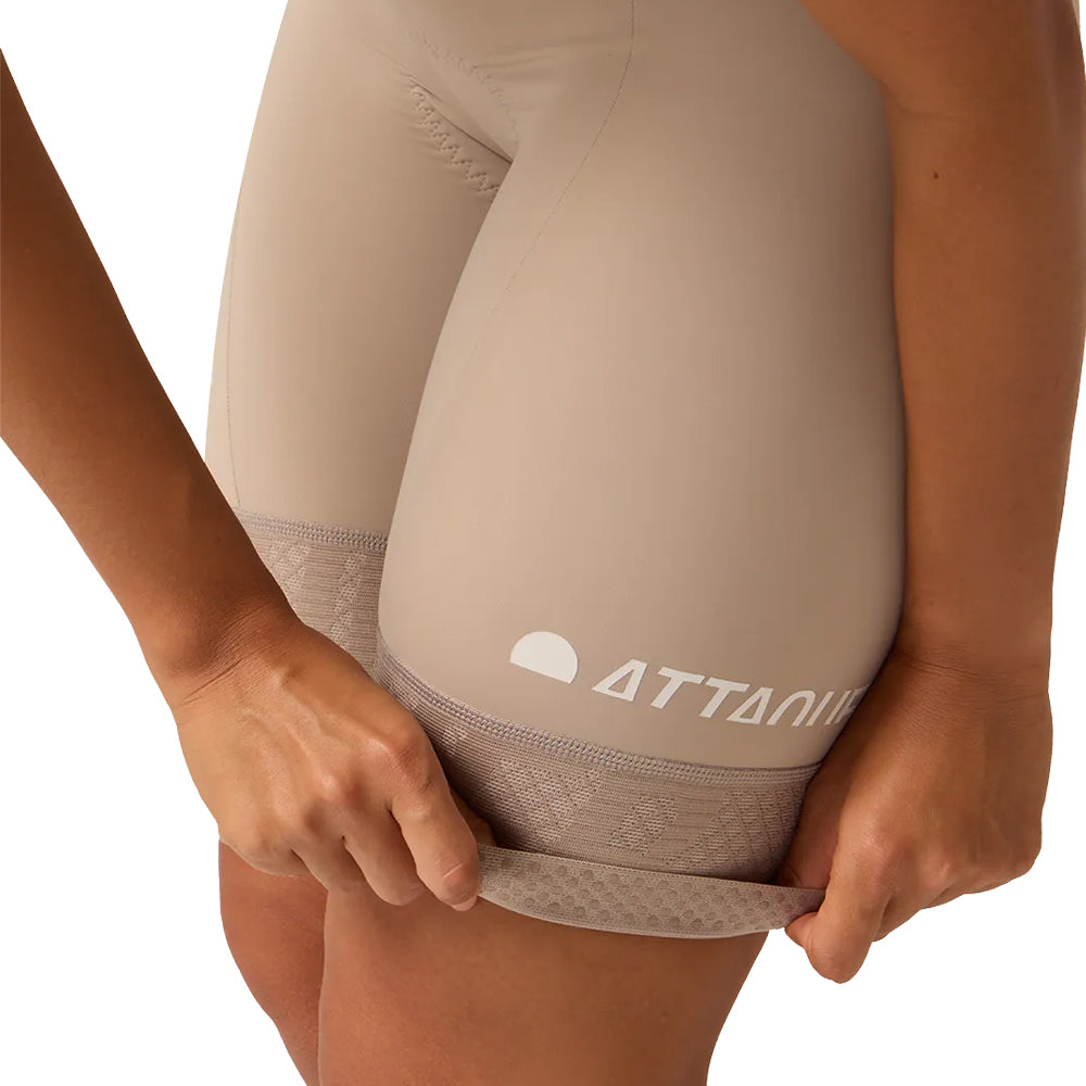 Attaquer Womens All Day 3.0 Bib Short - Eggshell