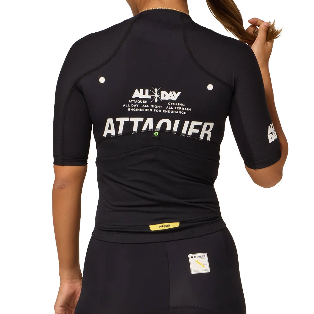 Attaquer Womens All Day 3.0 Jersey - Black