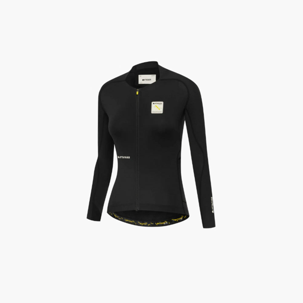 Attaquer Womens All Day 3.0 Lightweight Long Sleeve Jersey - Black