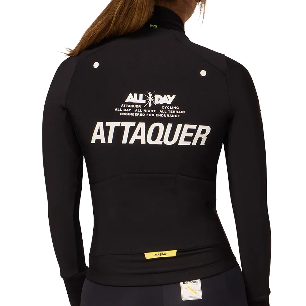 Attaquer Womens All Day 3.0 Winter Long Sleeve Jersey - Black