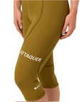 Attaquer Womens All Day 3/4 Bib - Moss