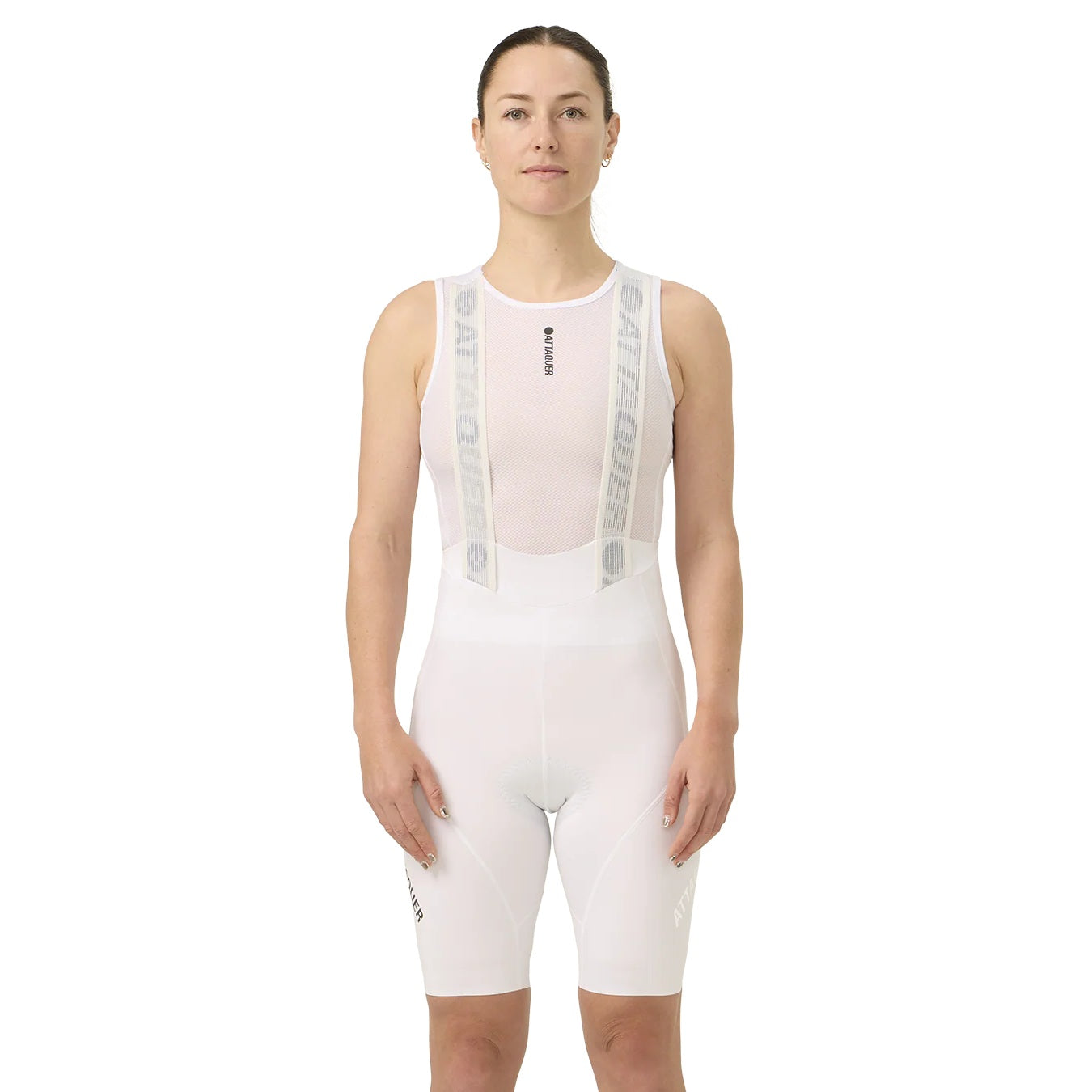Attaquer Womens Race Bib Short - White