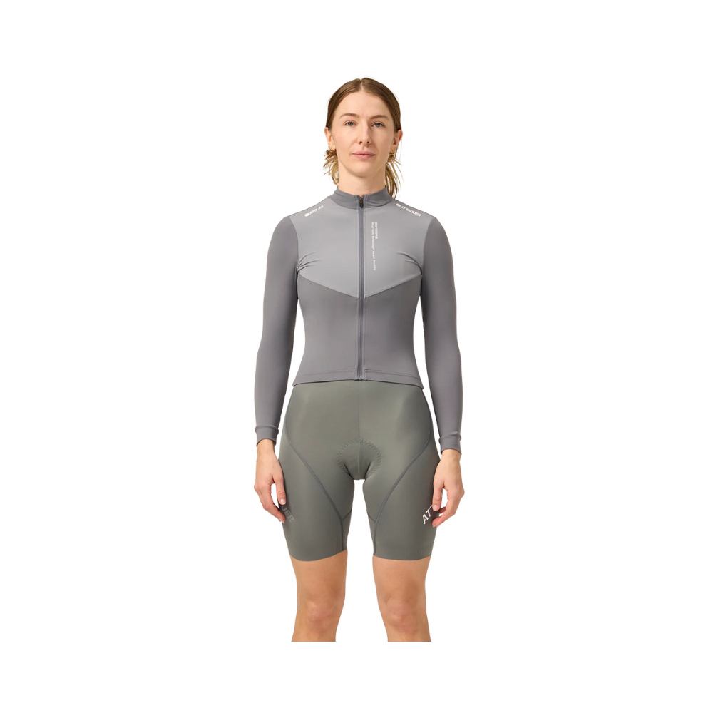 Attaquer Womens Race Winter Longsleeve Jersey - Anthracite