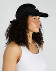 Bandit Nylon Dad Hat - Abstract Runner - Black