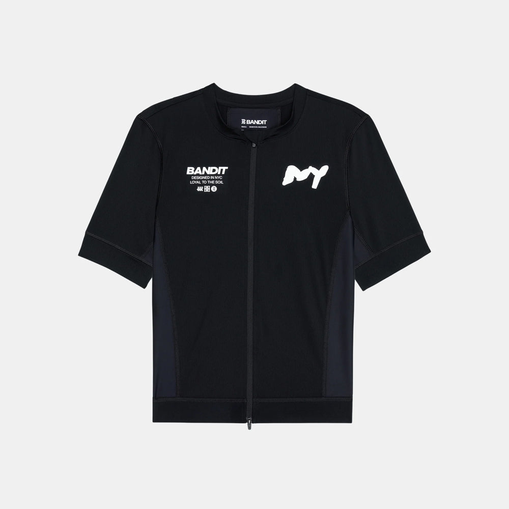 Bandit Running Ares Two-Way Zip Performance Tee - Black – CCACHE