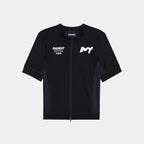 Bandit Running Ares Two-Way Zip Performance Tee - Black