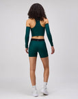 Bandit Running Cadence 5" Women's Compression Shorts - Pine