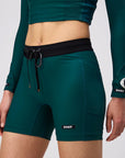 Bandit Running Cadence 5" Women's Compression Shorts - Pine