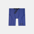 Bandit Running Cadence 7 Pocket Quarter Tights - Deep Peri Blue/Rust