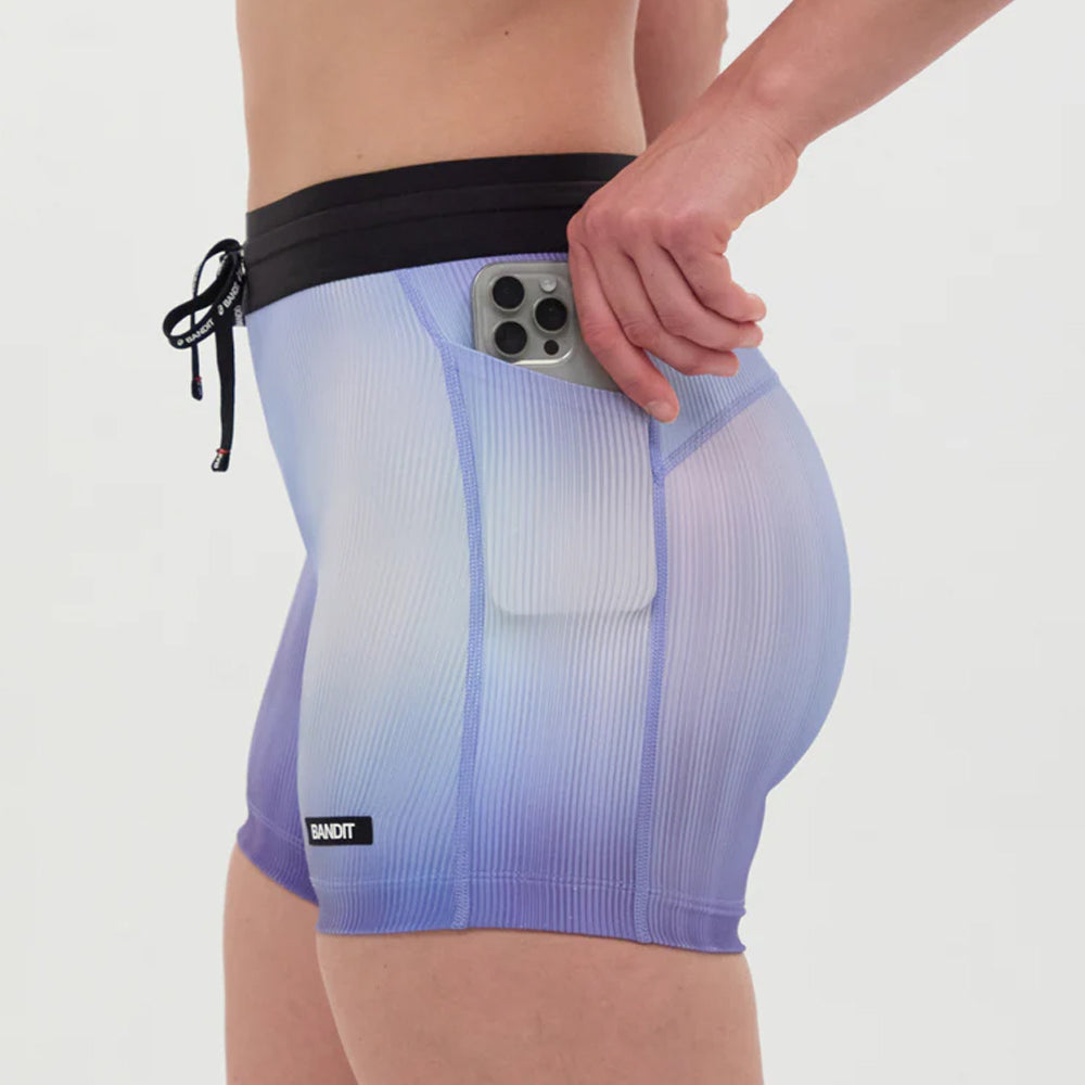 Bandit Running Cadence™ 5" Compression - Deep Peri Blue Gradient